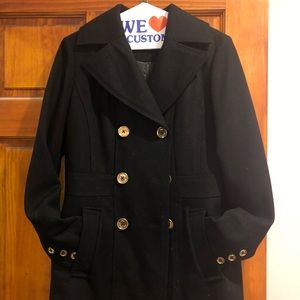 Micheal kors double breasted peacoat